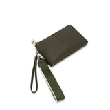 Lylah Dark Olive Pouch/Clutch