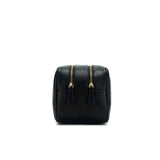 Hugo Wash Bag Black with Black & White Stripe