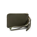 Lylah Dark Olive Pouch/Clutch