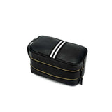 Hugo Wash Bag Black with Black & White Stripe