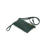 Nina Dark Green Clutch & Cross Body Bag