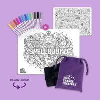 Spellbound Re-FUN-able Colouring Set