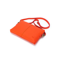 Kiara Orange Crossbody Clutch