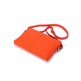 Kiara Orange Crossbody Clutch