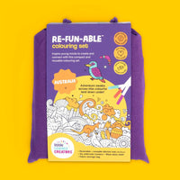 Australia Re-FUN-able Colouring Set