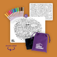 JURASSIC Re-FUN-able™ Colouring Set - NEW!