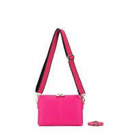 Kiara Fuchsia Crossbody Clutch Bag