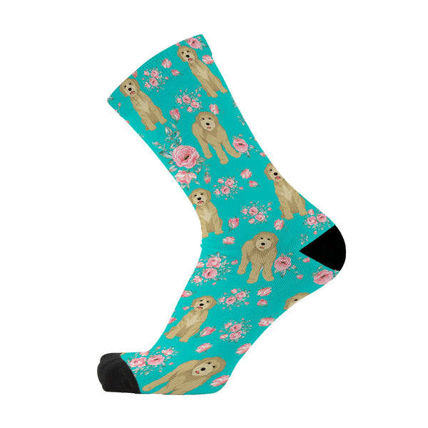 Dogs n Roses Socks