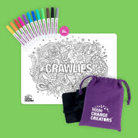 Crawlies Re-FUN-able Colouring Set