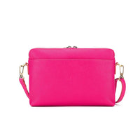 Kiara Fuchsia Crossbody Clutch Bag