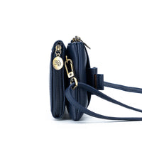 Roxie Deep Navy Crossbody Wallet