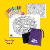 Australia Re-FUN-able Colouring Set