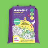 Crawlies Re-FUN-able Colouring Set