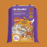 JURASSIC Re-FUN-able™ Colouring Set - NEW!