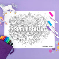 Spellbound Re-FUN-able Colouring Set