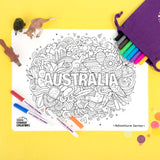 Australia Re-FUN-able Colouring Set