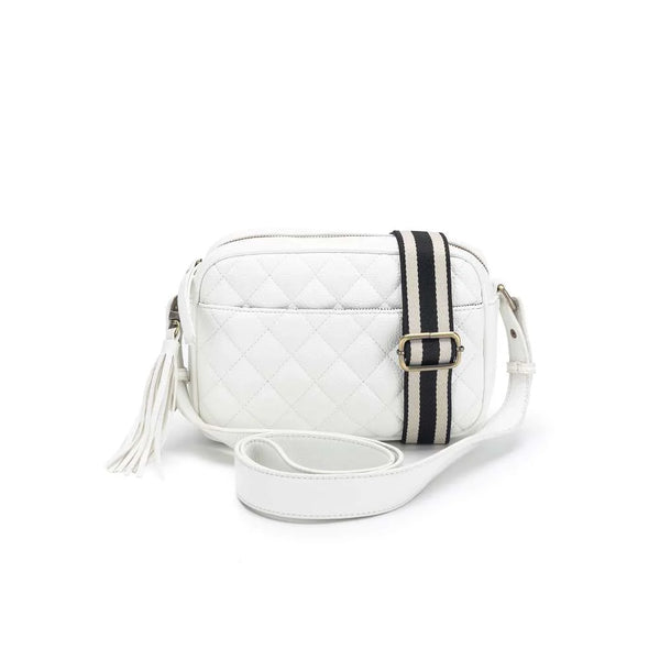 Mattea White Crossbody Bag