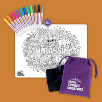 JURASSIC Re-FUN-able™ Colouring Set - NEW!