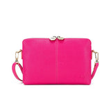 Kiara Fuchsia Crossbody Clutch Bag