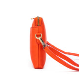 Kiara Orange Crossbody Clutch