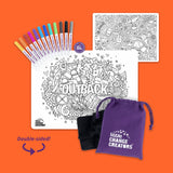 Outback Re-FUN-able Colouring Set