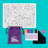 Seaside Re-FUN-able Colouring Set