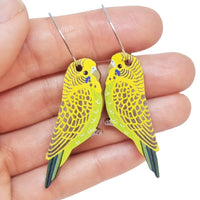 Budgie Earrings