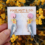 Cockatiel Earrings