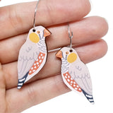 Zebra Finch Earrings